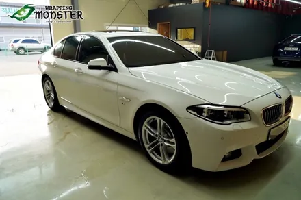 [청주PPF]프리미엄PPF 전문시공!!BMW 530i 몬스터가드 PPF 뒤휀더&사이드 스커트 재시공~!청주보호필름은 랩핑몬스터~ / 청주 내덕동