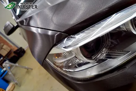 [전체랩핑] BMW X5 브러쉬블랙 전체랩핑 시공~! / 청주 내덕동