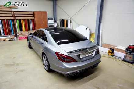[PPF]벤츠 CLS 63AMG 앞범퍼 몬스터가드PPF 시공&유광블랙 루프스킨 시공~ / 청주 내덕동