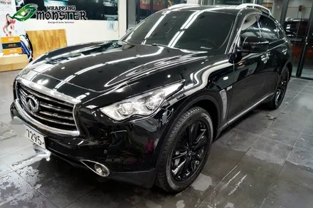 스톤칩이여 안녕~!인피니티 QX70 몬스터가드 저황변 PPF 프론트 페키지&생활보호 페키지 시공~ / 청주 내덕동
