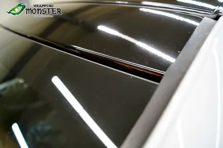 [루프스킨] 벤츠 SLK 유광블랙 루프스킨 랩핑~!!루프스킨은 역시 청주 랩핑몬스터에요!!! / 청주 내덕동