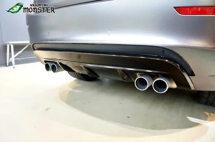 [전체랩핑] BMW X6 M 사틴 다크그레이 전체랩핑 시공~!전체랩핑 재시공도 랩핑몬스터~!! / 청주 내덕동