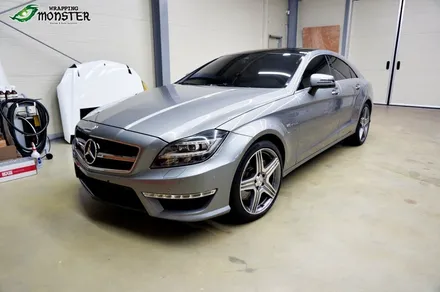 [PPF]벤츠 CLS 63AMG 앞범퍼 몬스터가드PPF 시공&유광블랙 루프스킨 시공~ / 청주 내덕동
