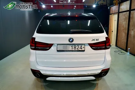 [청주전체랩핑] BMW X5 유광화이트 전체랩핑 시공~!!청주 수입차 랩핑전문시공~ / 청주 내덕동
