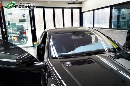 태양을 피하는 최고의 방법~!!벤츠 뉴 CL 63amg 솔라가드 차콜32 전면썬팅~! / 청주 내덕동
