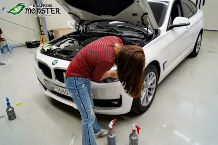 PPF의 무한매력~!! BMW 5GT 몬스터가드 저황변 PPF 생활보호 페키지 시공~!!청주 PPF전문점 / 청주 내덕동
