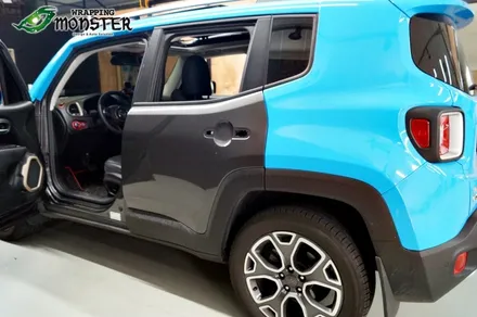 사고수습! Jeep 레니게이드 랩핑 부분재시공~ / 청주 내덕동