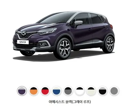 [청주전체랩핑]르노 QM3 3M글로스윅키드 전체랩핑 시공~!전체랩핑 할인이벤트중~ / 청주 내덕동