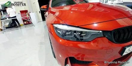 [PPF] BMW M4 라이트 몬스터가드PPF,테일램프 스모그PPF, 리어윙 데칼 시공~! / 청주 내덕동