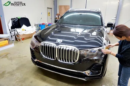 [PPF] BMW X7 뉴몬스터가드 PPF 프론트 페키지PLUS 시공!!!PPF는 꼭 전문시공점에 맞겨주세요~랩핑몬스터~ / 청주 내덕동