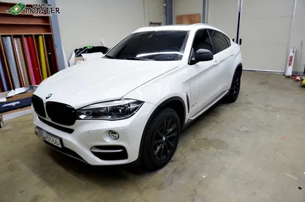 [부분랩핑] BMW X6 윈도우 몰딩 유광블랙 랩핑 시공~!청주랩핑전문점 랩핑몬스터 애드컴퍼니~ / 청주 내덕동