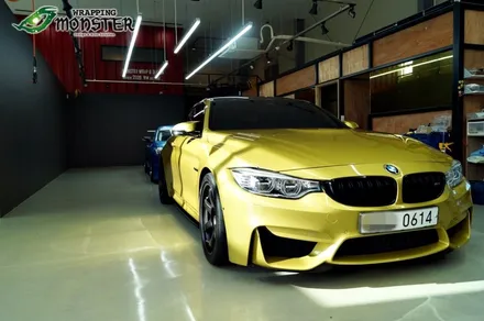 강력한 성능의 카리스마!!BMW M4 몬스터가드 PPF 프론트 페키지 시공~ / 청주 내덕동