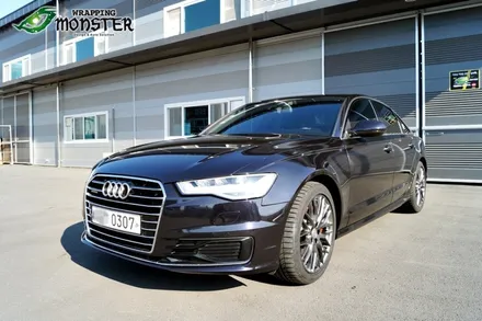 [전체랩핑] 아우디 뉴 A6 40tdi 글로스위키드 전체랩핑 시공~ / 청주 내덕동