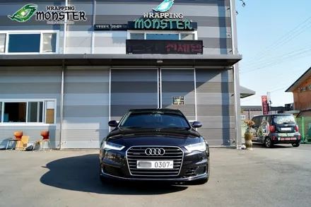 [전체랩핑] 아우디 뉴 A6 40tdi 글로스위키드 전체랩핑 시공~ / 청주 내덕동