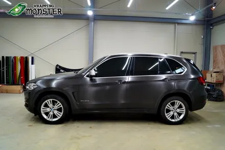 [전체랩핑] BMW X5 브러쉬블랙 전체랩핑 시공~! / 청주 내덕동