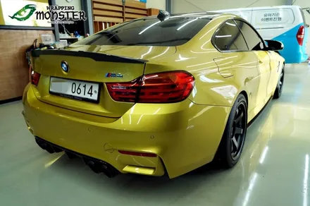 강력한 성능의 카리스마!!BMW M4 몬스터가드 PPF 프론트 페키지 시공~ / 청주 내덕동
