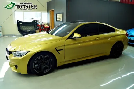 강력한 성능의 카리스마!!BMW M4 몬스터가드 PPF 프론트 페키지 시공~ / 청주 내덕동