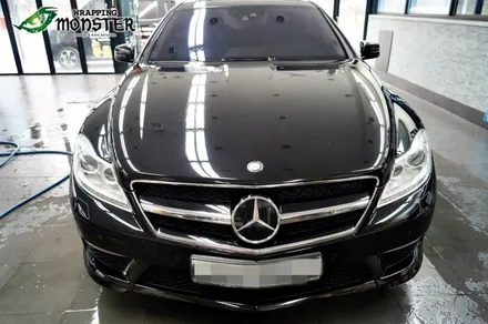 태양을 피하는 최고의 방법~!!벤츠 뉴 CL 63amg 솔라가드 차콜32 전면썬팅~! / 청주 내덕동
