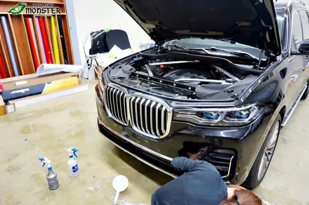 [PPF] BMW X7 뉴몬스터가드 PPF 프론트 페키지PLUS 시공!!!PPF는 꼭 전문시공점에 맞겨주세요~랩핑몬스터~ / 청주 내덕동