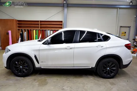 [부분랩핑] BMW X6 윈도우 몰딩 유광블랙 랩핑 시공~!청주랩핑전문점 랩핑몬스터 애드컴퍼니~ / 청주 내덕동