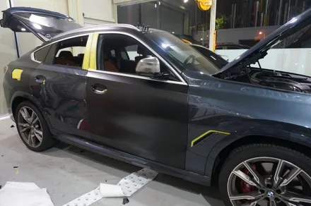 [전체랩핑] BMW X6 차량 전체랩핑 시공 / 청주 내덕동