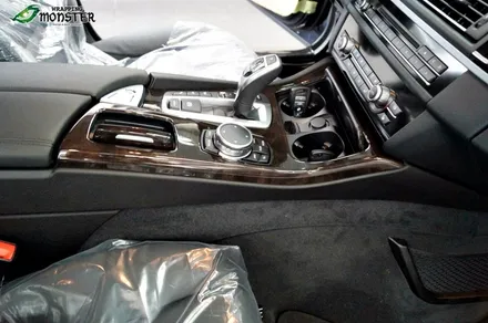 신차 PPF 작업은 역시 랩핑몬스터~!!!BMW 528i 본넷+앞범퍼+생활보호페키지 저황변PPF &사이드미러 카본&실내 브러쉬 스틸랩핑~ / 청주 내덕동