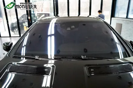 태양을 피하는 최고의 방법~!!벤츠 뉴 CL 63amg 솔라가드 차콜32 전면썬팅~! / 청주 내덕동
