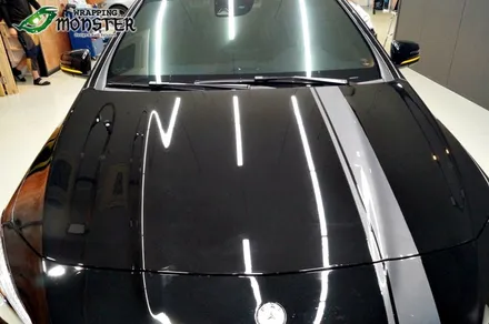 막둥이 카리스마!! 벤츠 CLA 45amg 몬스터가드 PPF 본넷,앞범퍼,사이드미러,뒷범퍼 부분&생활보호페키지 시공~!청주PPF 전문시공! / 청주 내덕동