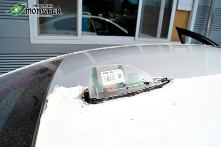 [랩핑필름제거] BMW 520d 전체랩핑 제거~전체랩핑제거/저가형필름제거 / 청주 내덕동
