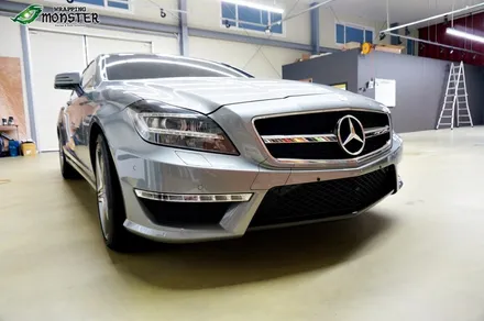 [PPF]벤츠 CLS 63AMG 앞범퍼 몬스터가드PPF 시공&유광블랙 루프스킨 시공~ / 청주 내덕동