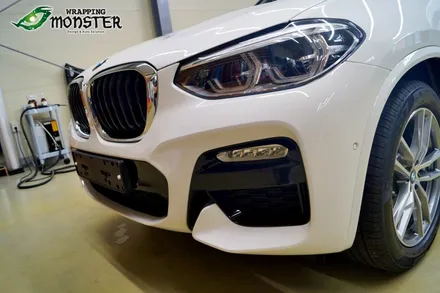 [PPF] BMW X3 몬스터가드PPF 본넷+앞범퍼+생활보호페키지 시공~!!무황변PPF/쉴드코팅PPF / 청주 내덕동