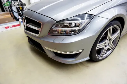 [PPF]벤츠 CLS 63AMG 앞범퍼 몬스터가드PPF 시공&유광블랙 루프스킨 시공~ / 청주 내덕동