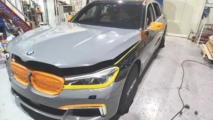[전체랩핑] BMW740 차량 전체랩핑 시공 / 청주 내덕동