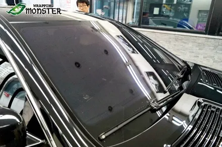 태양을 피하는 최고의 방법~!!벤츠 뉴 CL 63amg 솔라가드 차콜32 전면썬팅~! / 청주 내덕동