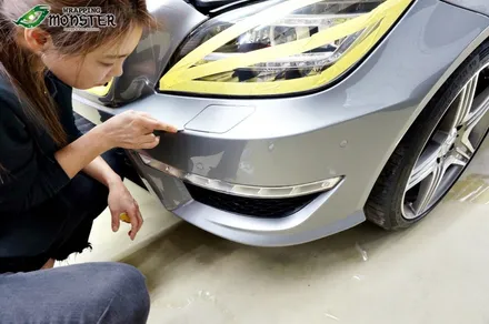 [PPF]벤츠 CLS 63AMG 앞,뒤 범퍼+라이트 몬스터가드PPF & 테일램프 스모그 필름 시공~!! PPF 시공도 랩핑몬스터~! / 청주 내덕동