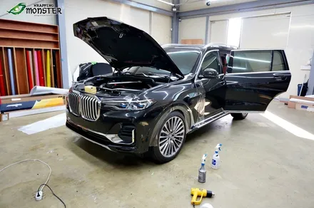 [PPF] BMW X7 뉴몬스터가드 PPF 프론트 페키지PLUS 시공!!!PPF는 꼭 전문시공점에 맞겨주세요~랩핑몬스터~ / 청주 내덕동