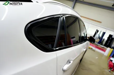 [부분랩핑] BMW X6 윈도우 몰딩 유광블랙 랩핑 시공~!청주랩핑전문점 랩핑몬스터 애드컴퍼니~ / 청주 내덕동