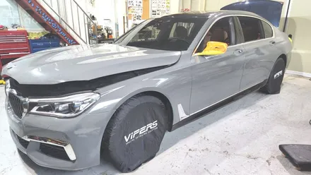 [전체랩핑] BMW740 차량 전체랩핑 시공 / 청주 내덕동