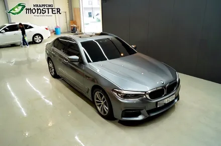 청주PPF 전문시공!! BMW 530i 몬스터가드 PPF 본넷,헤드램프,사이드미러,B필러 시공~!!청주수입차PPF는 랩핑몬스터에서~ / 청주 내덕동