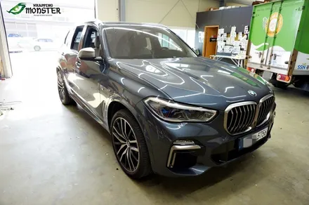 [부분랩핑] BMW X5 윈도우몰딩 유광블랙 랩핑 시공~!!수입차 부분랩핑도 역시 랩핑몬스터~!! / 청주 내덕동