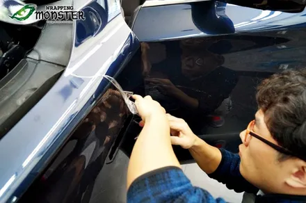 도장을 보호하는 고탄성 우레탄 필름!!!BMW 5GT 몬스터가드 저황변PPF 부분재시공~ / 청주 내덕동