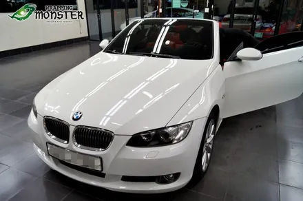안에서부터 바뀌어야 한다~!BMW 328컨버터블 브러쉬 스틸 실내랩핑 시공~ / 청주 내덕동