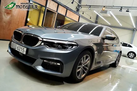 청주PPF 전문시공!! BMW 530i 몬스터가드 PPF 본넷,헤드램프,사이드미러,B필러 시공~!!청주수입차PPF는 랩핑몬스터에서~ / 청주 내덕동