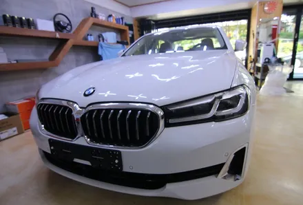 BMW 5시리즈 루마 버텍스 900, 700 썬팅 시공 / 서울 중랑구 묵동
