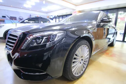 벤츠 S350D 루마 버텍스 900 전면썬팅 시공 / 서울 중랑구 묵동