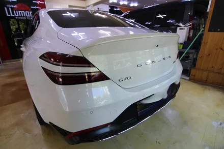 제네시스 G70 루마 버텍스 300 썬팅 시공 / 서울 중랑구 묵동