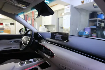 제네시스 GV70 루마 GG 썬팅, 뷰게라 블랙박스 시공 / 서울 중랑구 묵동
