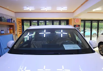 제네시스 GV80 루마 버텍스 650 썬팅 시공 / 서울 중랑구 묵동