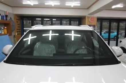 제네시스 GV80 루마 버텍스 650 썬팅 시공 / 서울 중랑구 묵동