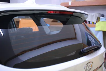 싼타페 TM 루마썬팅, 아이나비 블랙박스 시공 / 서울 중랑구 묵동